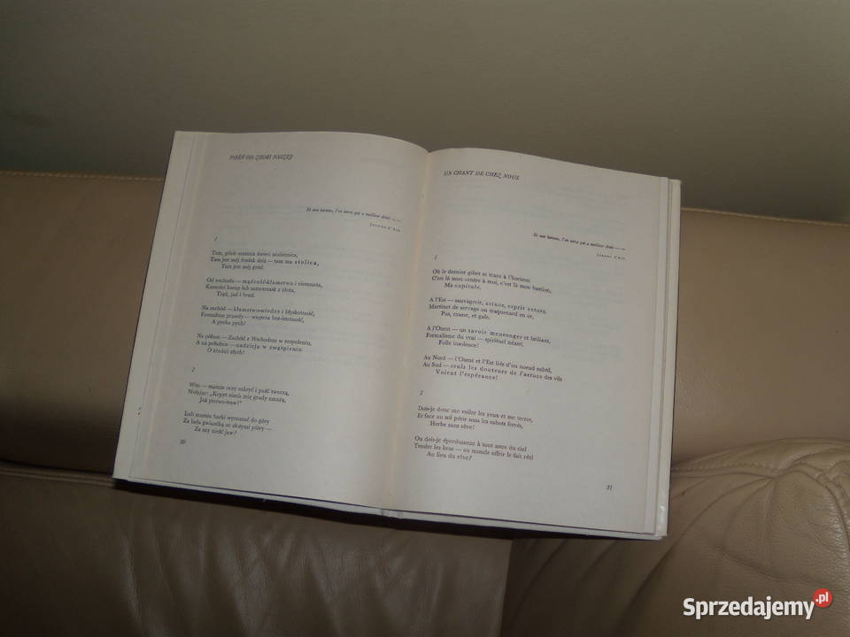 Wybór poezji Choix de poemes Cyprian Kamil mazowieckie