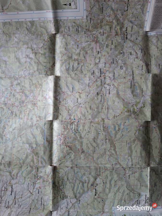 Rumunia Hiking Map Haarta de Drumetie 125 000 29 małopolskie Kraków