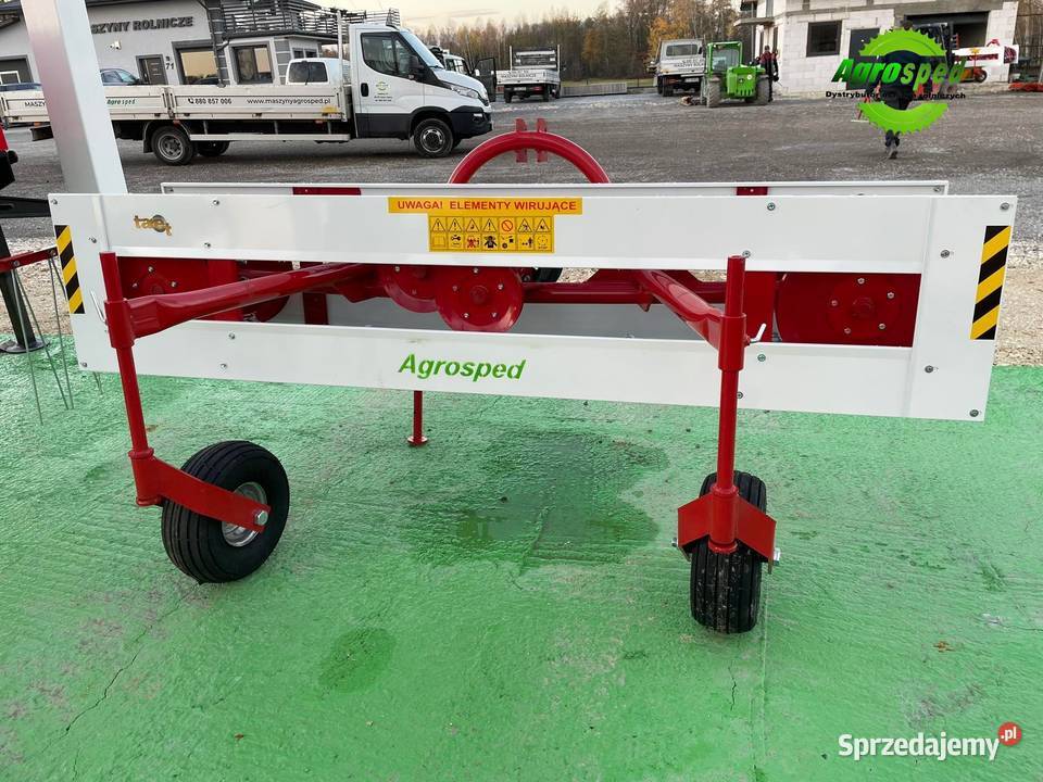 4 Przetrząsaczo zgrabiarka pasowa Z296 taśmówka Jaworzyna Śląska