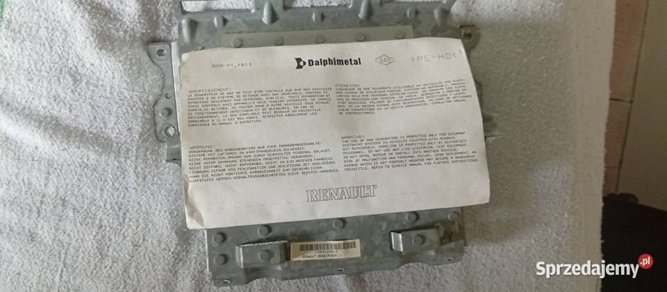 poduszka pasażera RENAULT CLIO II opolskie Brzeg sprzedam