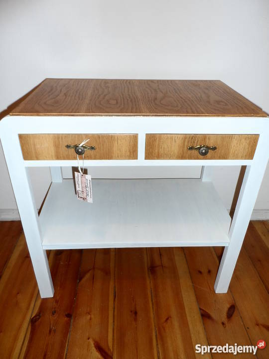 Konsola stolik z lat 50 renowacji 72cm Toruń