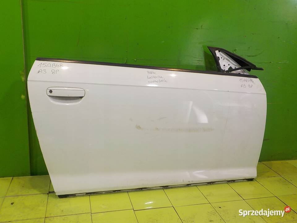 AUDI A3 8P II LIFT 09r CABRIO 2D drzwi prawe Suków