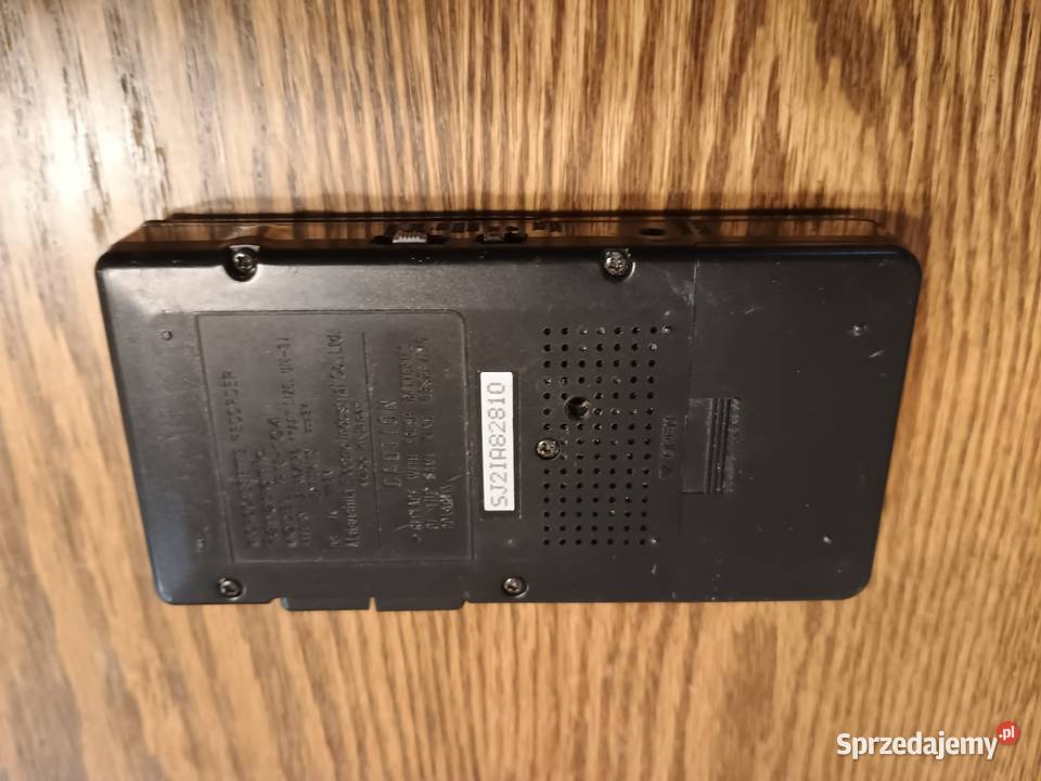 Dyktafony kasetowe Wągrowiec sprzedam