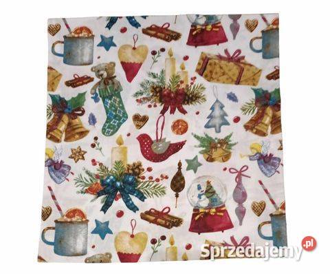 Poszewka świąteczna wielokolorowy Chorzów