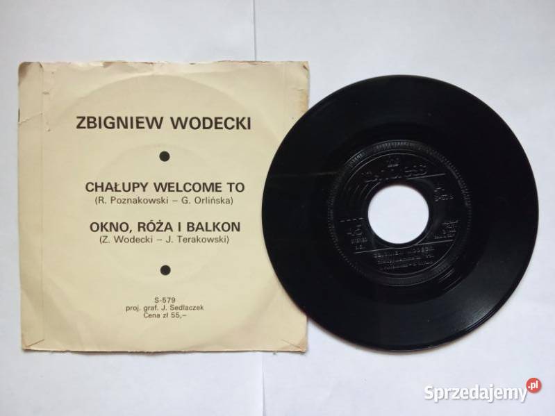 Zbigniew Wodecki Chałupy welcome to płyta Łódź