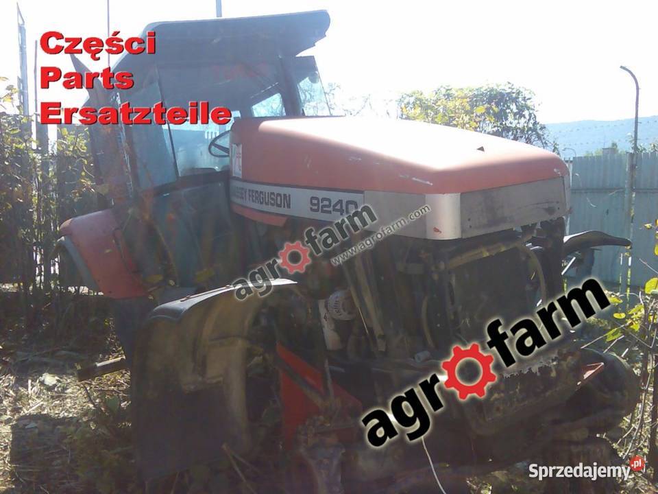 Massey Ferguson 9240 części skrzynia biegów Rolnictwo dolnośląskie Byków sprzedam
