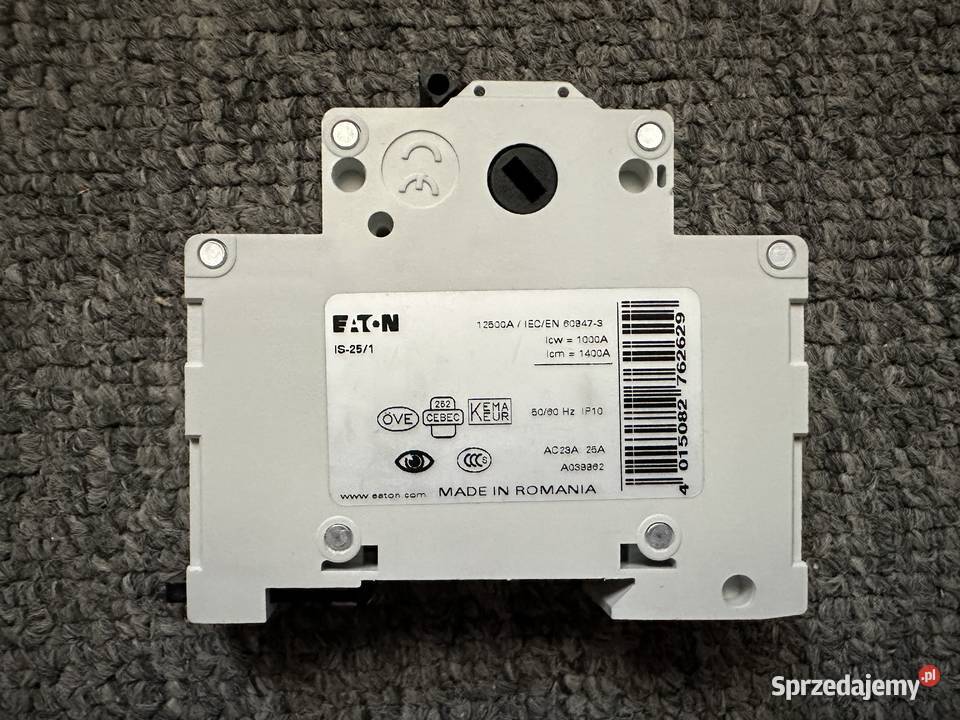 Rozłącznik izolacyjny IS251 Eaton 276262 Zabezpieczenia i rozdzielnice Łódź sprzedam