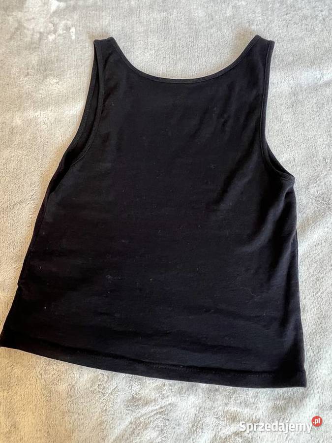 Crop top koszulka bluzka na grubych ramiączkach Odzież damska Jasło