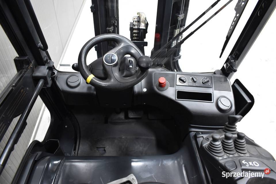 Wózek widłowy LINDE E25 2500 udzwigu TRIPLEX dolnośląskie Czechy