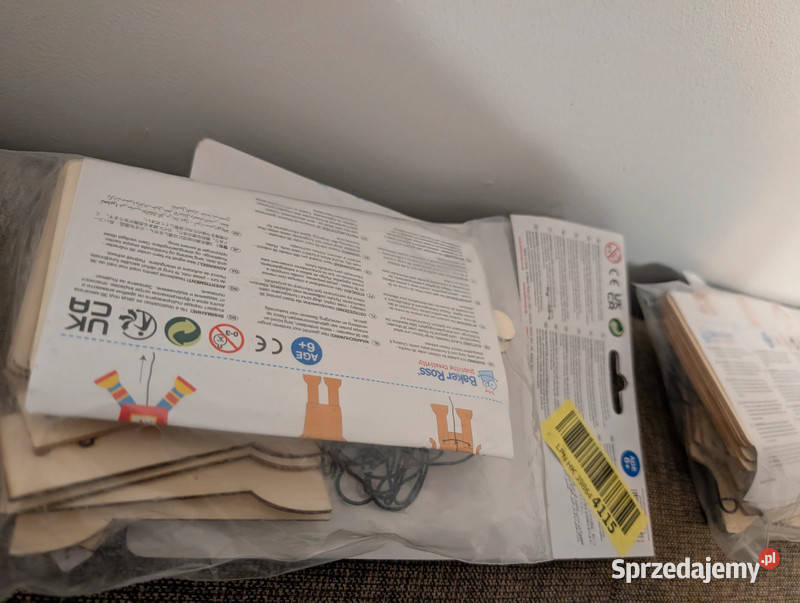 Zestaw kreatywny Marionetki Roboty Baker Ross Klocki Lublin sprzedam