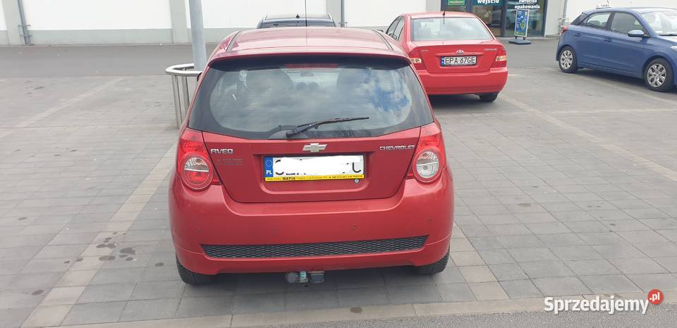 Chevrolet Aveo ben GAZ 14 2008r 165 Chevrolet łódzkie Łódź