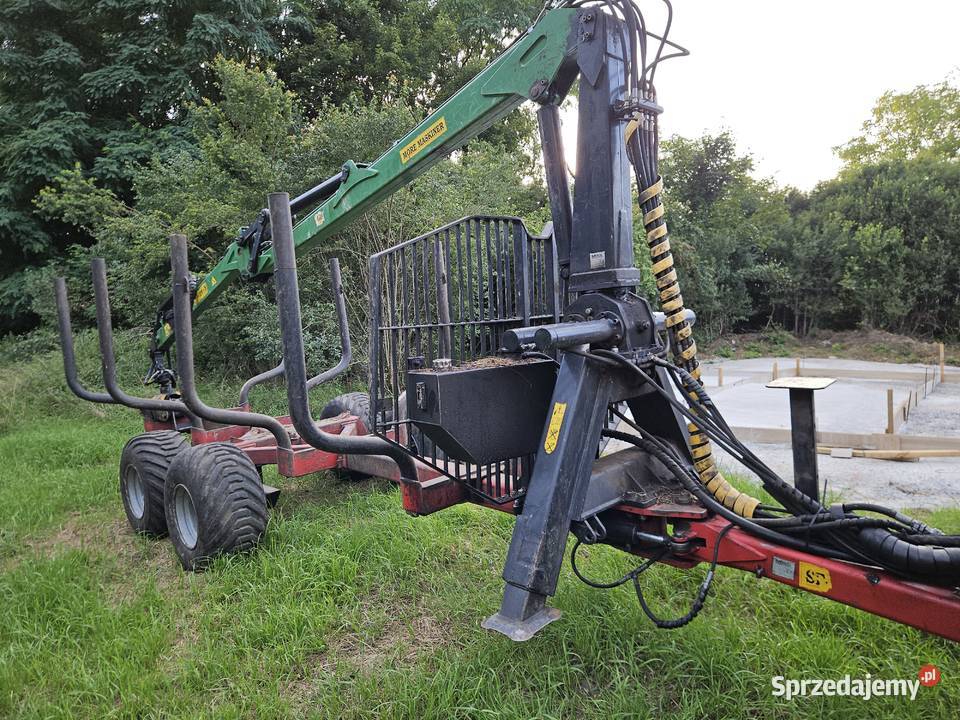 Sprzedam przczepę leśną More Maskiner sf8 Letnica