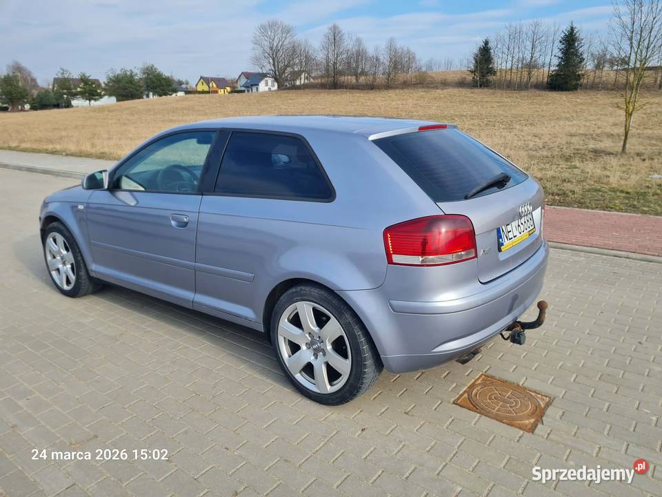 AUDI A3 ładna długie opłaty HAK 105KM podlaskie Grajewo