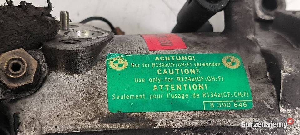 SPRĘŻARKA KLIMATYZACJI BMW E 46 LIFT 64528386650