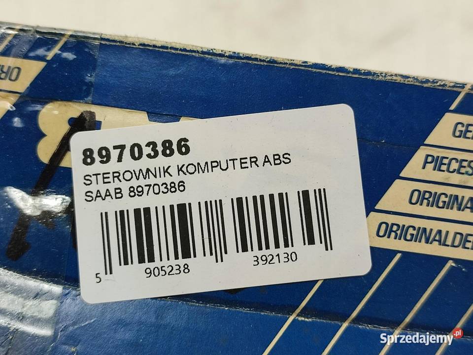 STEROWNIK ABS SAAB 9000 1988 8970386 10090100724