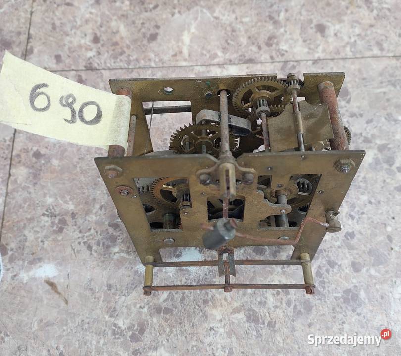 690 Mechanizm starego zegara ściennego FMS 55006
