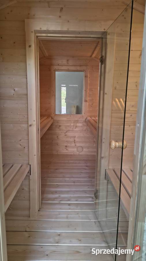 CAŁOROCZNA SAUNA OGRODOWA W STYLU PODHALAŃSKIM małopolskie Zakopane