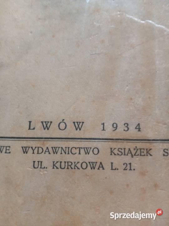 Książka 1934 MZaruski Na bezdrożach Tatrzańskich