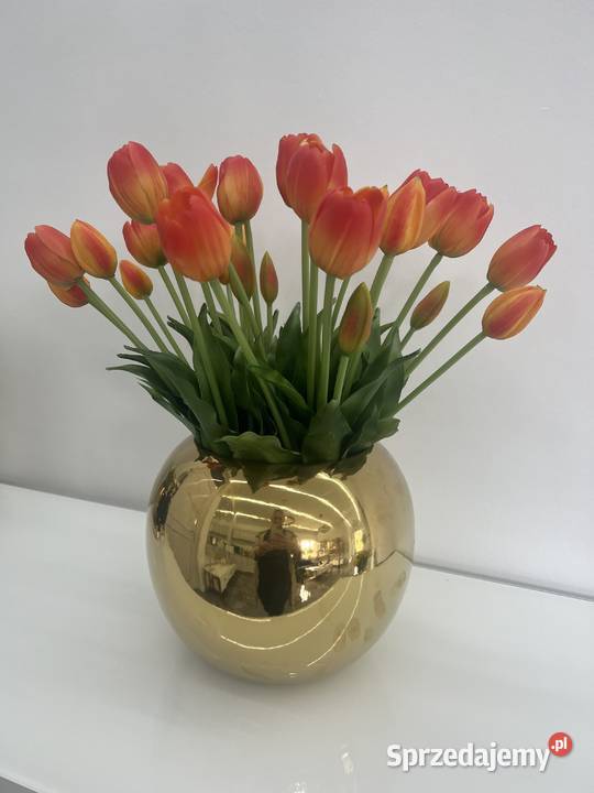 Bukiet tulipanów gumowych 7 sztuk Premium kolor Golkowice sprzedam