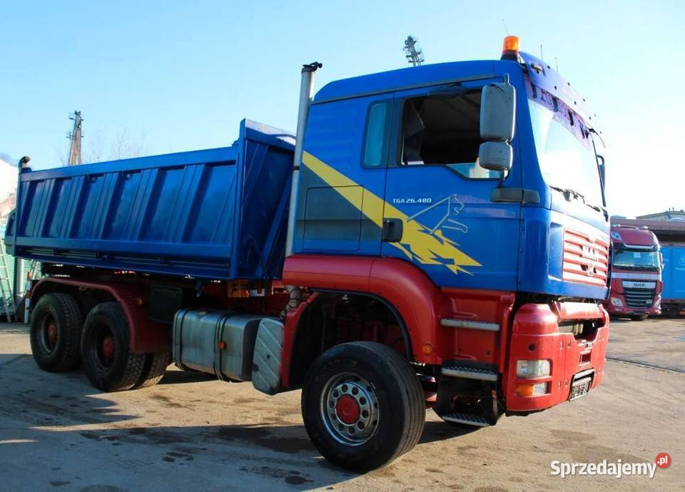 Wywrotka 6x6 Man Warszawa sprzedam