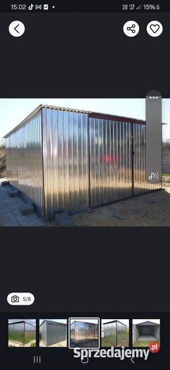 Garaż blaszany 4x6 Nowy świętokrzyskie