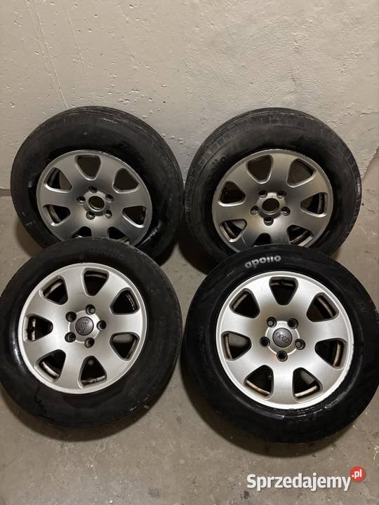 Koła aluminiowe letnie 15 felgi Audi Vw Skoda