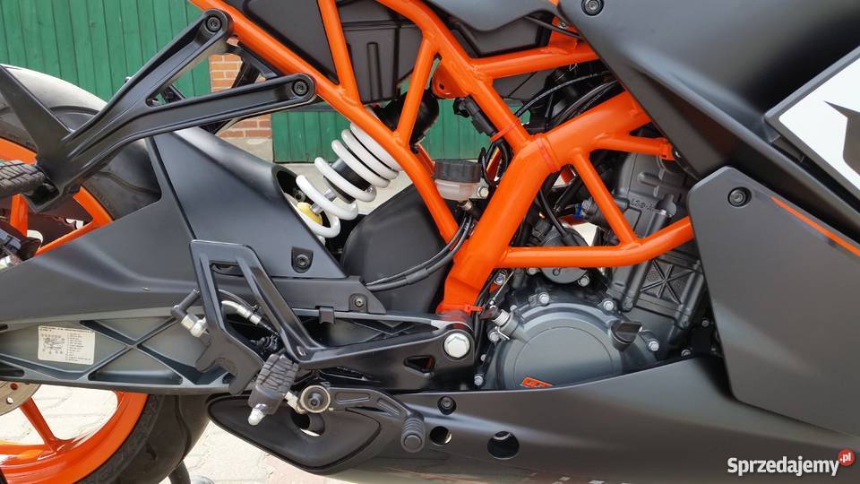 KTM 125 RC NOWY używany 1 sezon nowości garażowany wielkopolskie Russówek