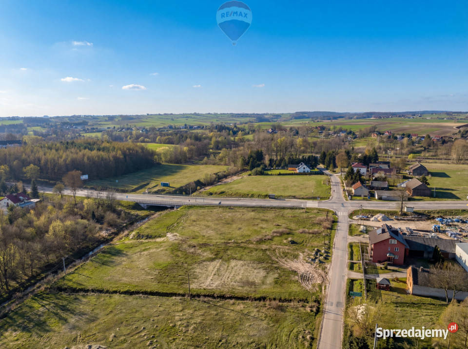 Działka usługowa z wz S7 Szczepanowice