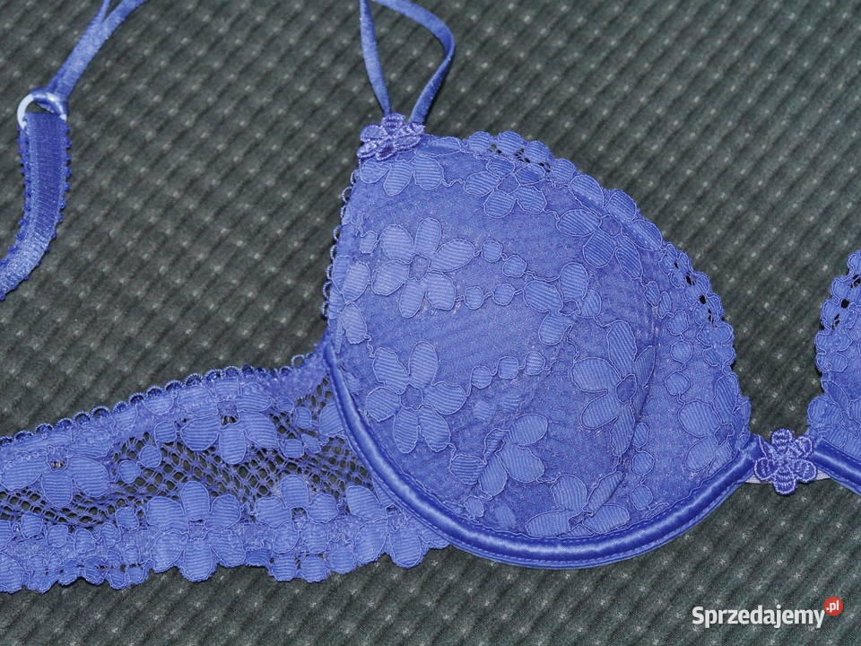 La Senza fajny biustonosz kwiatki 70 A La Senza
