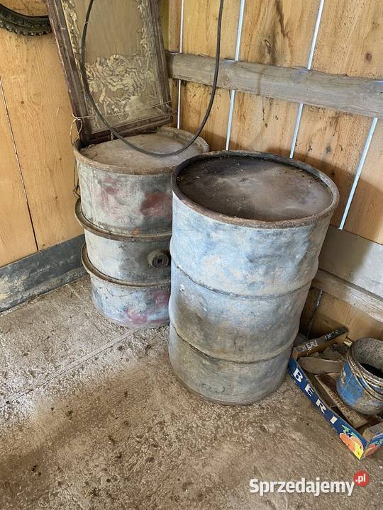 Beczka metalowa na wodę paliwo Iłża sprzedam