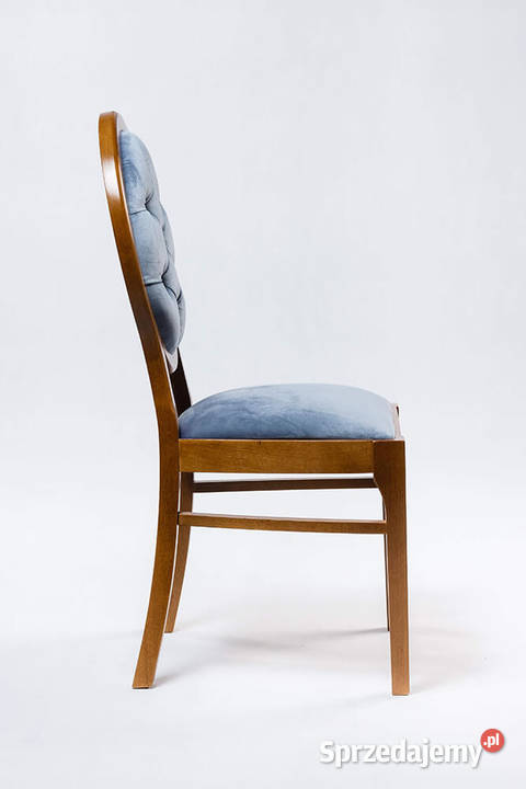 Stół Glamour LEONARDO 6 krzeseł OVAL pikowanych Kielce