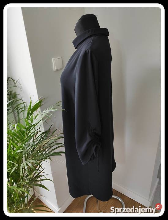 Zara Basic ciemna sukienka rozmiar 44 XXL stan Bez wzoru mazowieckie Płock
