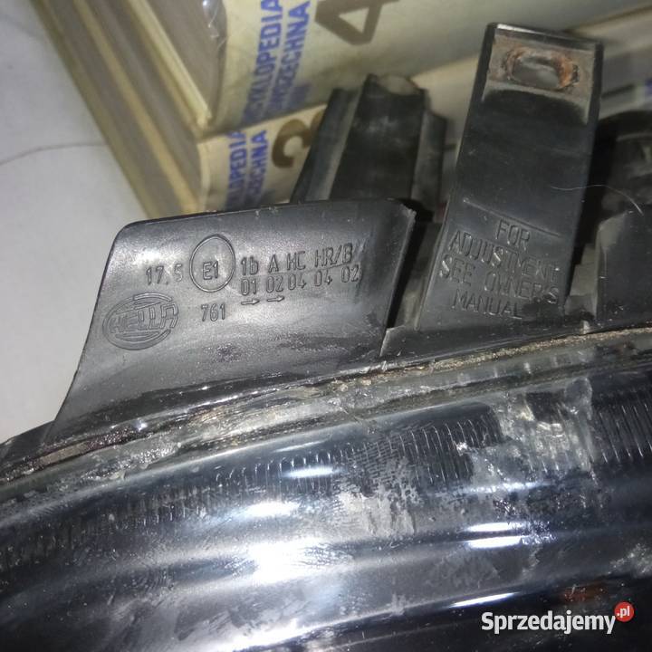 Lampy przód hella VW golf 4 czarne zachodniopomorskie