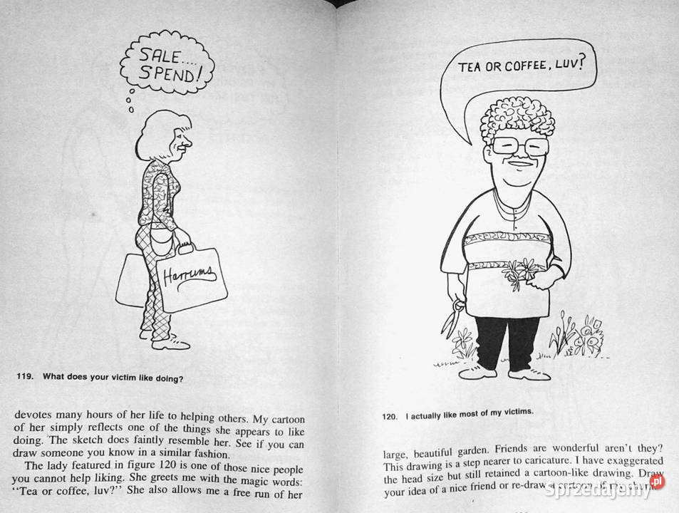 How to cartoon or caricature anyone Mark Linley Pozostałe lubelskie Chełm
