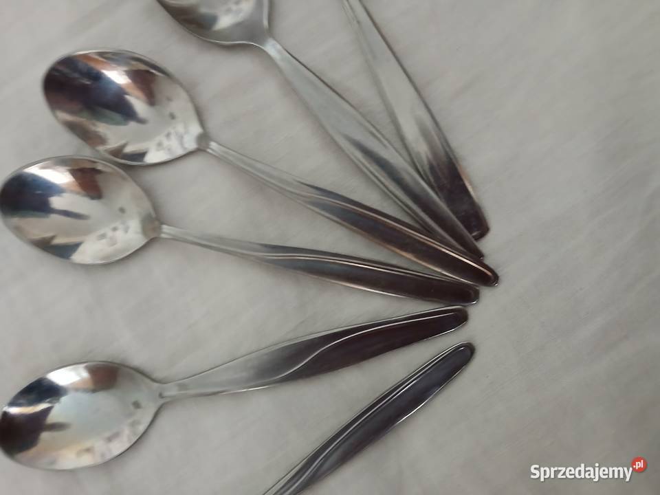 Łyżeczki do kawy sygnowane Gerlach różne Warszawa