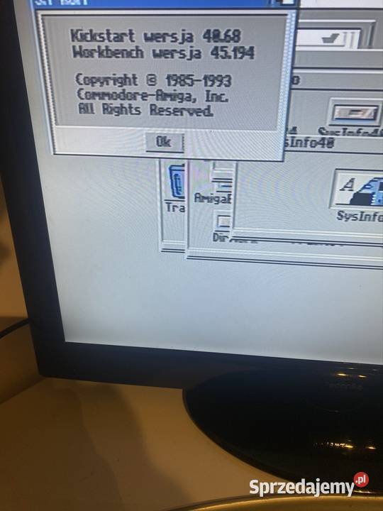 Amiga 1200 z karą turbo zestaw gotowy Commodore mysz łódzkie