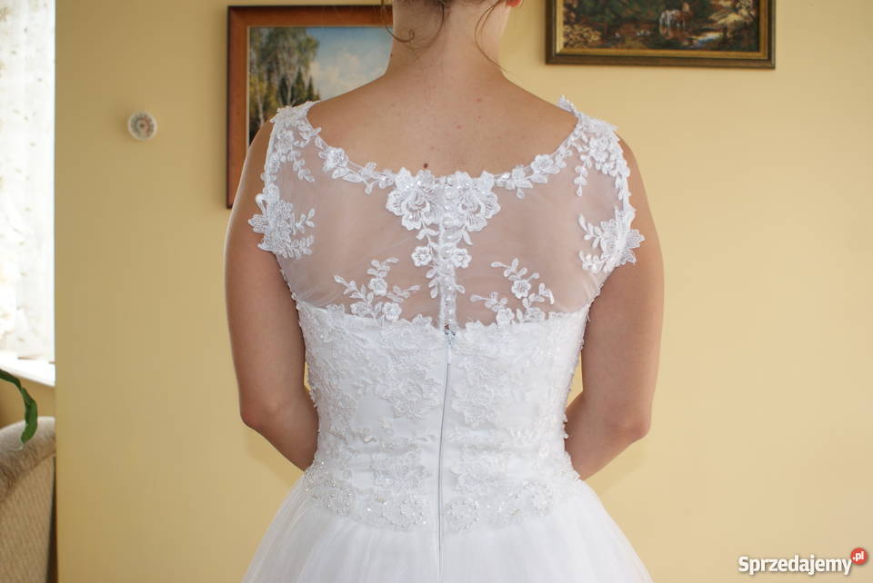 Śliczna suknia ślubna Emmi Mariage NELLY 36 Dzierżążno