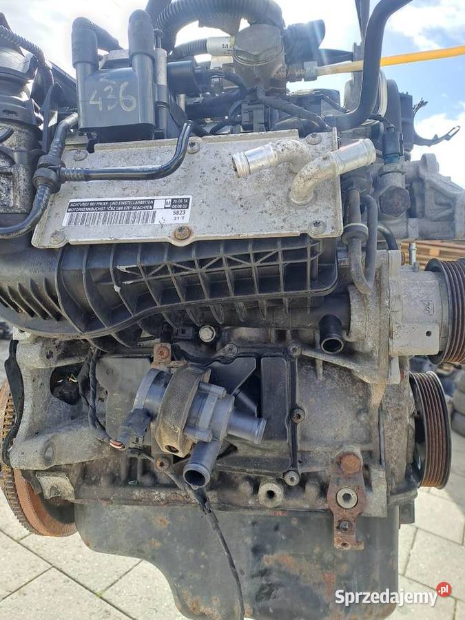 Skoda Rapid 12 TSi 86 kod CBZCBZACBZG kompletny śląskie Jastrzębie-Zdrój