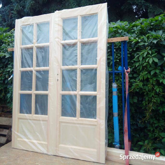 Drzwi sosnowe drewniane produkcja małopolskie