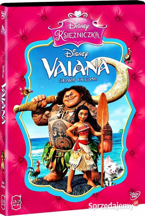 VAIANA SKARB OCEANU DISNEY KSIĘŻNICZKA Filmy wielkopolskie Kalisz