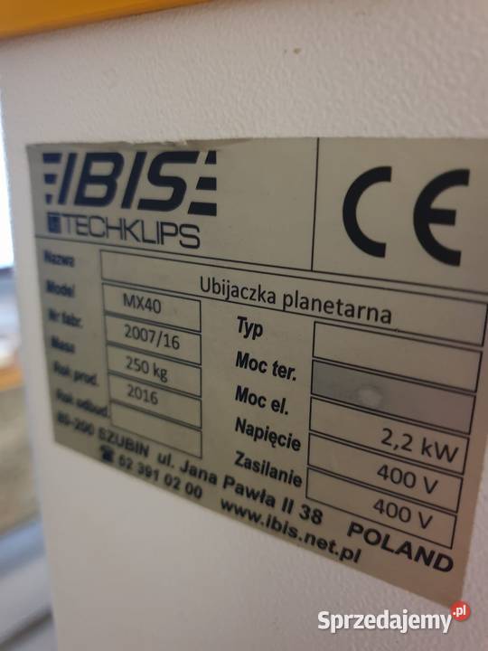 Ubijaczka IBIS mx 40 2016r Tychy