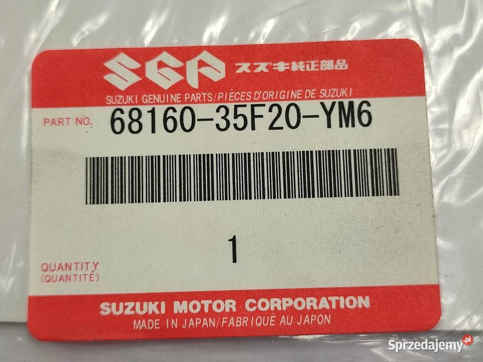 ZESTAW 2 NAKLEJEK NA KUFER SUZUKI GSXR750 2002 lubelskie