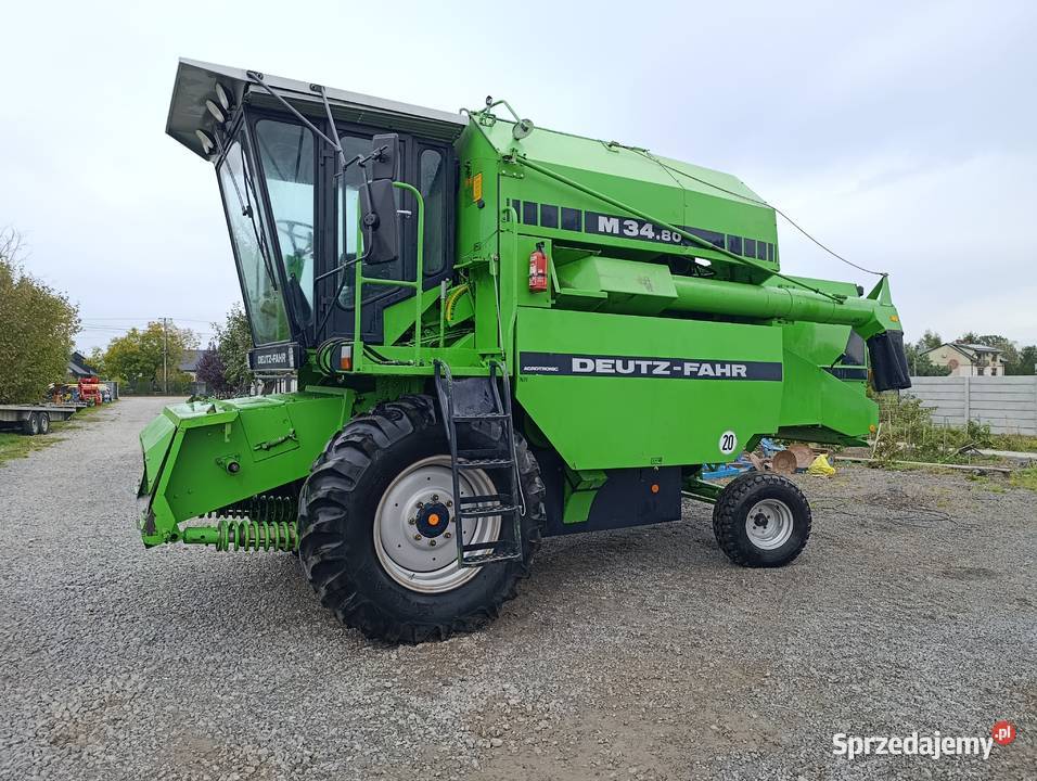 Kombajn zbożowy DeutzFahr 3480 Zbożowe Kombajny Rawica Stara