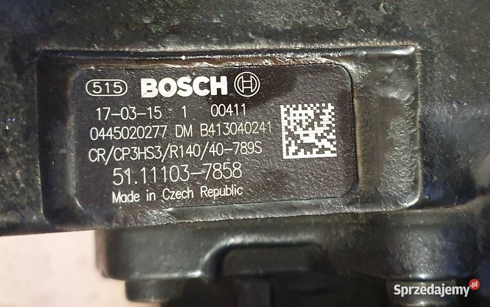 MAN OE 51111037858 POMPA PALIWA WYSOKIEGO łódzkie