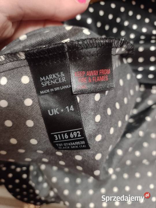 42XL Ekskluzywna długa koszula nocna z Londynu Inna marka Moda i Styl małopolskie Kraków