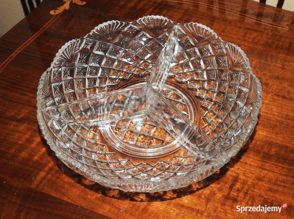 Salaterka szklana w stylu PRL 24 Przemyśl sprzedam