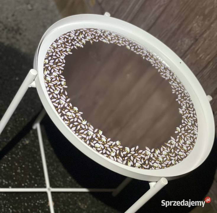 okrągły mały biały stolik ikea jysk Kraków