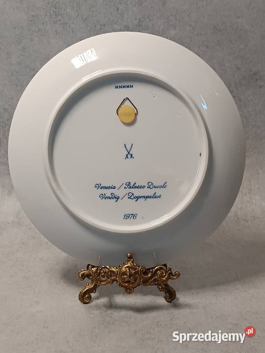 Meissen Talerz dekoracyjny kolekcjonerski zachodniopomorskie