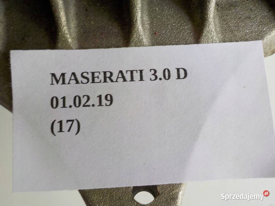 MASERATI GHIBLI 30D CHŁODNICA CHŁODNICZKA EGR Nowy Tomyśl sprzedam