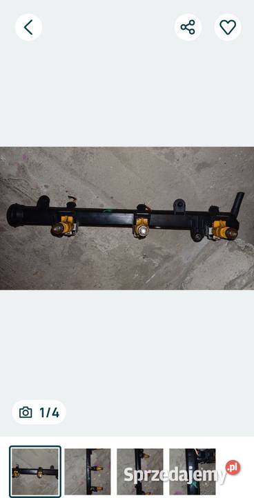 Listwa wtryskową cytroen c5 30 v6 2005 Puławy